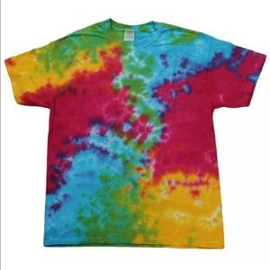 Colortone Kids Tie Dye T-Shirts,S (6/8),100%Cotton